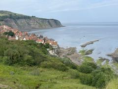 Coming down into Robin Hood's Bay